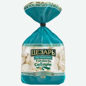 Пельмени ЦЕЗАРЬ, Гордость Сибири, 800г